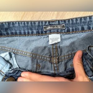 Gently used billabong jean shorts